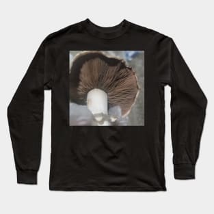 Portobello Mushroom Cap Long Sleeve T-Shirt